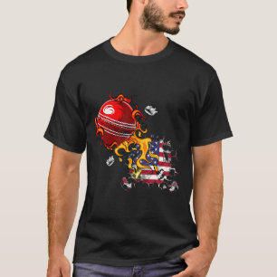 Usa Cricket  T-Shirt