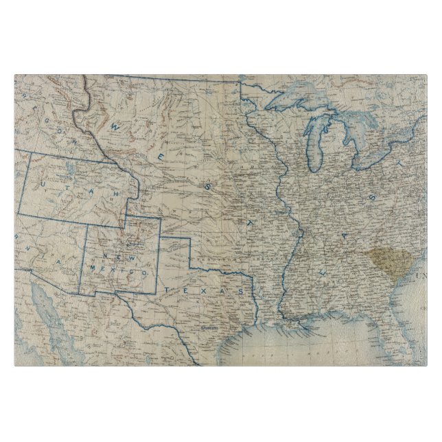 USA Dec 1860 Cutting Board (Front)