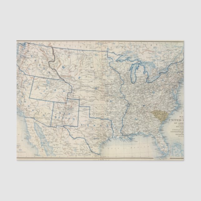 USA Dec 1860 Tissue Paper (Front)