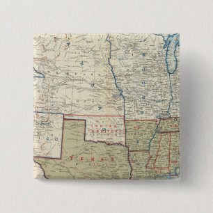 USA Dec 1861 2 Inch Square Button