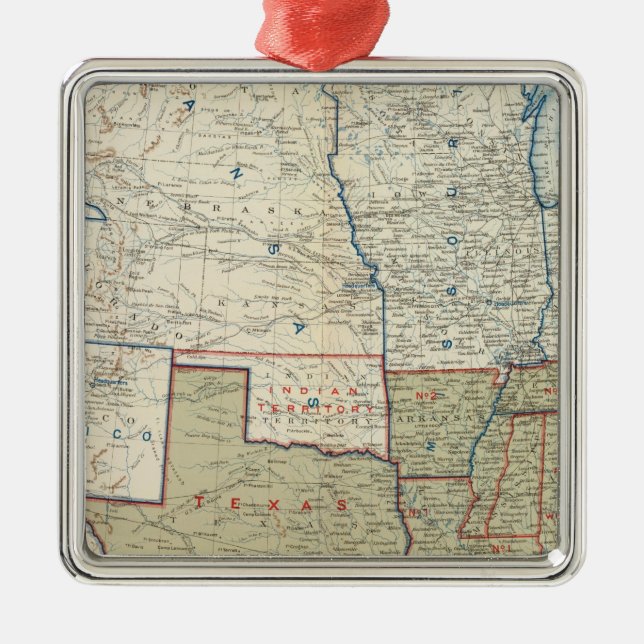 USA Dec 1861 Metal Ornament (Front)