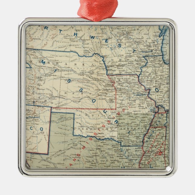 USA Dec 1862 Metal Ornament (Front)