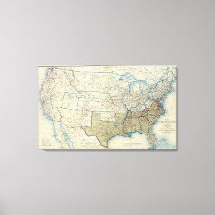 USA Dec 1863 Canvas Print
