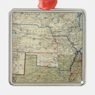 USA Dec 1863 Metal Ornament