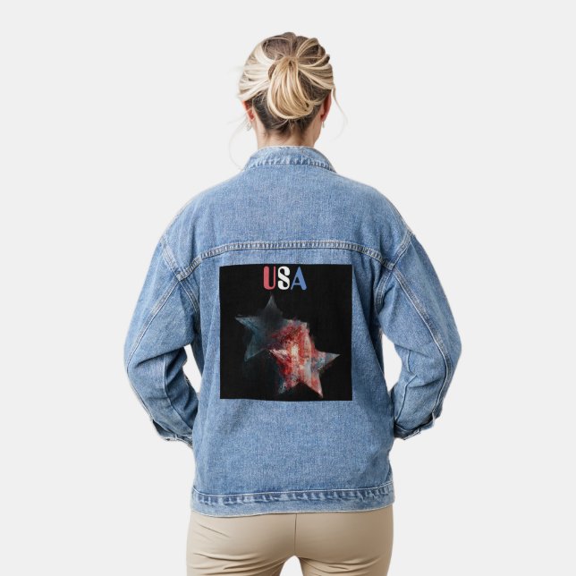 USA Denim Jacket (Model)