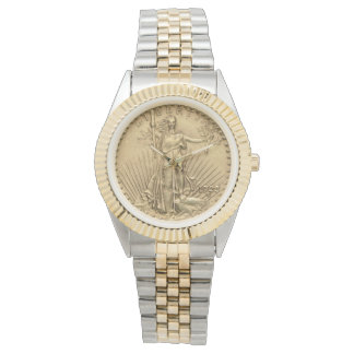 USA Double Eagle St Gaudens 1923 Gold Coin $20 Watch