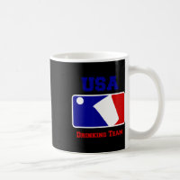 Usa Drinking Team Funny Party Beer Pong Game 