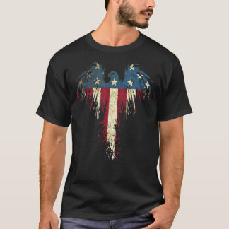 Usa Eagle Flag America T-Shirt