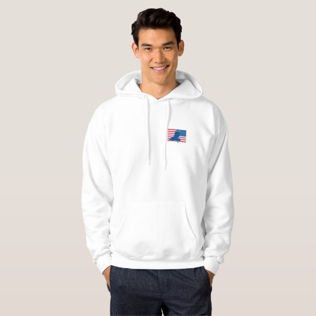 USA eagle Hoodie (Front Full)