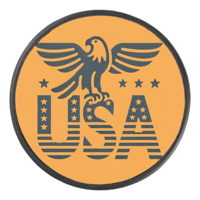 USA Eagle Patriotic Desig - Style Etoile et Stripe (Devant)