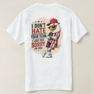 USA Eagle Rivalry Humour Soccer Fan Tee