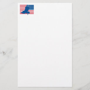 USA eagle Stationery