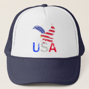 USA Eagle Trucker Hat
