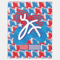 USA/EEUU FLAG SIMPLIFIED TEXT BY MASANSER PIXELAT