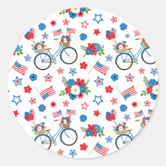 USA Elections Party Collection!  Classic Round Sticker