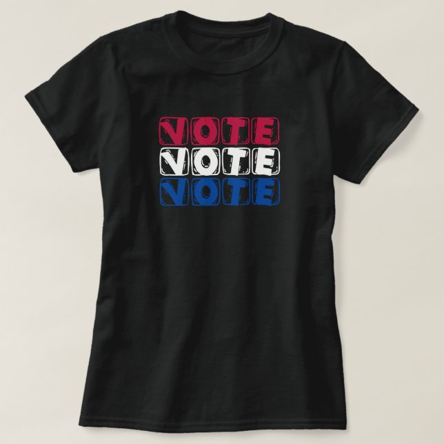 USA Elections VOTE  T-Shirt (Design Front)
