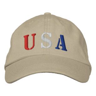 USA EMBROIDERED HAT