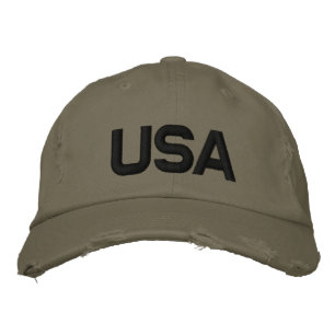 USA EMBROIDERED HAT
