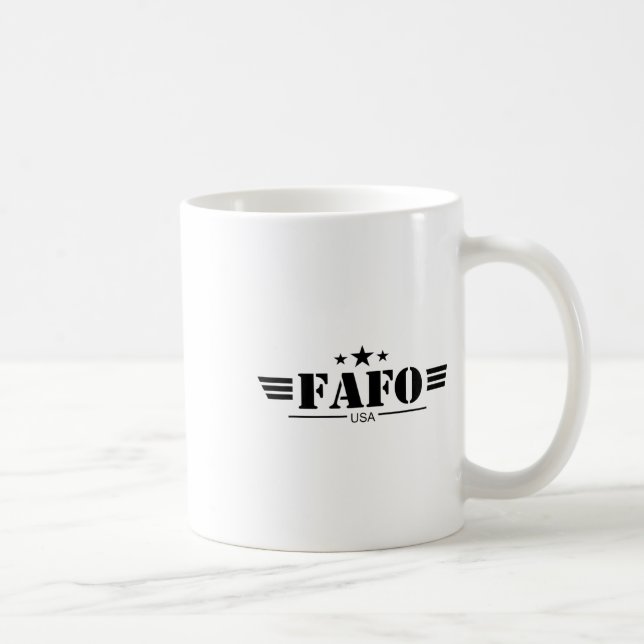 Usa Fafo  Coffee Mug (Right)