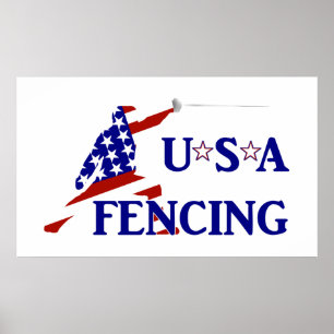 USA Fencing Poster
