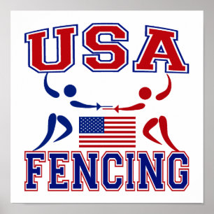 USA Fencing Poster