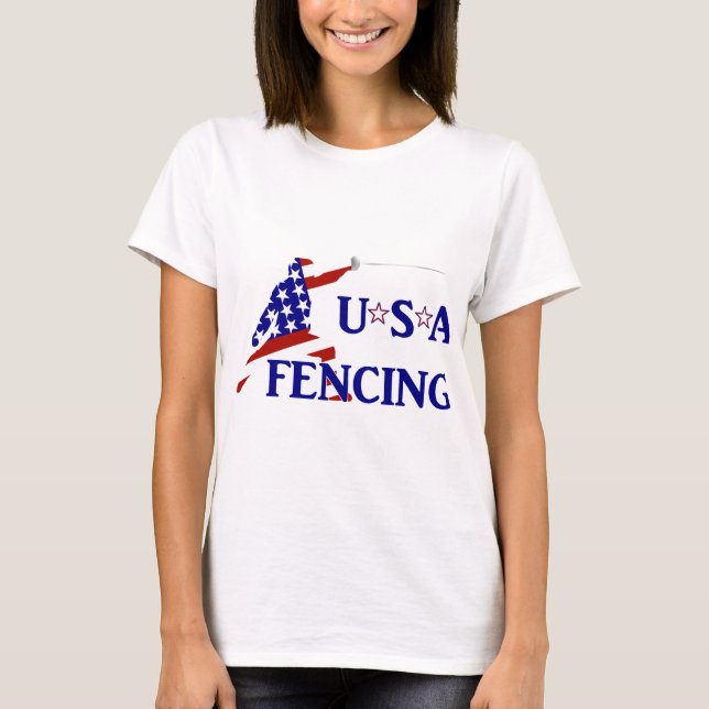 USA Fencing T-Shirt (Front)