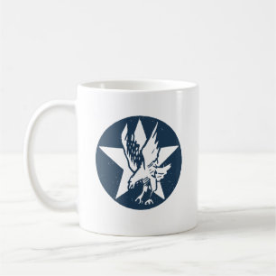 USA Fighting Squadron Insignia Coffee Mug