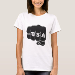 USA Fist Bump with the American flag T-Shirt