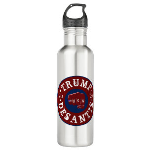 USA Fist Tattoo Trump DeSantis 2024 710 Ml Water Bottle