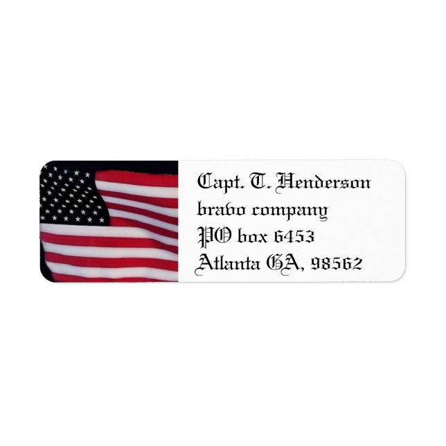 USA flag (Front)