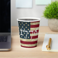 USA Flag 1776 July Fourth Indepence Party