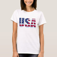 USA Flag 3D Letters