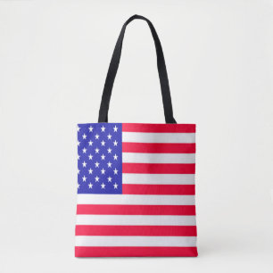 USA Flag 4th July  Tote Bag