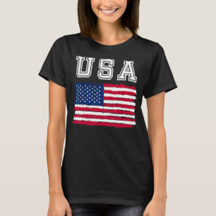 USA flag 4th of july us day of independence T-Shirt