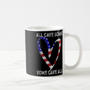 Usa Flag American Patriotic Heart Armed Forces Coffee Mug