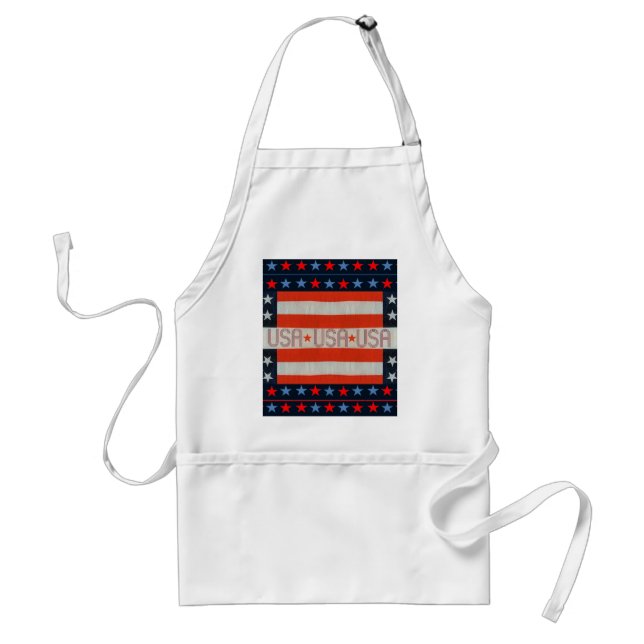 USA Flag Apron (Front)