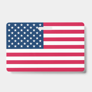 USA Flag Badge