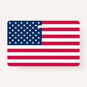 USA Flag Badge