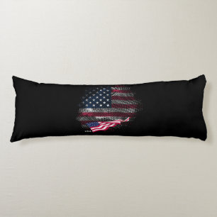 USA flag Body Pillow