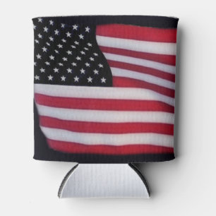 USA flag Can Cooler