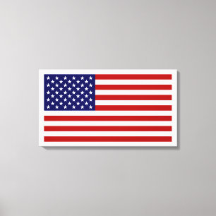 USA Flag Canvas Print