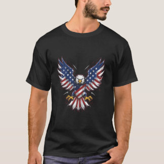 USA Flag Eagle T-Shirt