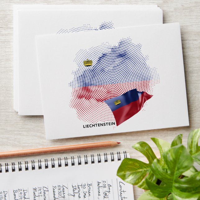USA flag Envelope (Stacked)