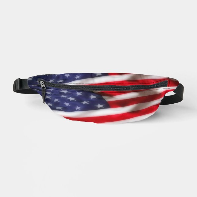USA Flag Fanny Pack (Front)