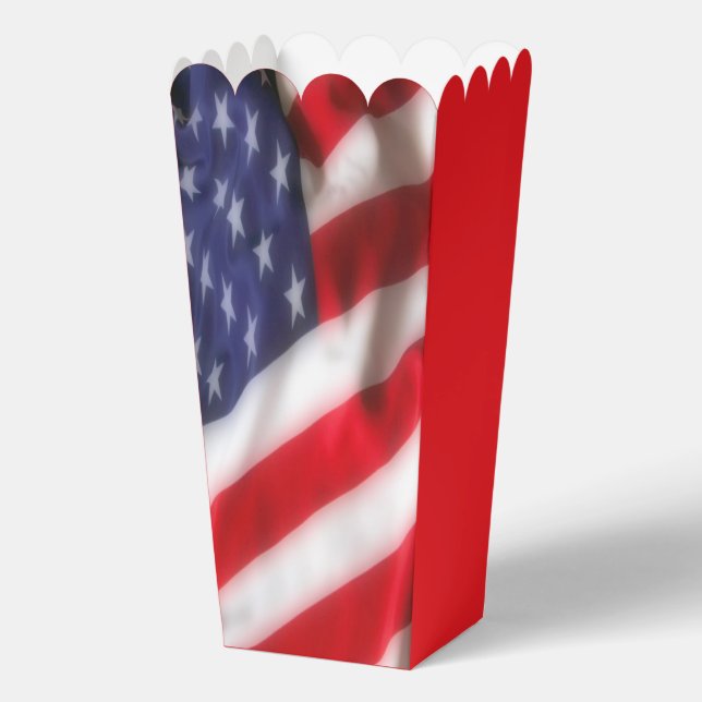 USA Flag Favor Box (Back)
