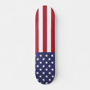USA flag, flag of USA Skateboard