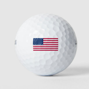 usa flag golf balls