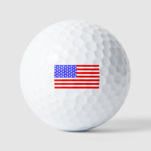 USA Flag Golf Balls