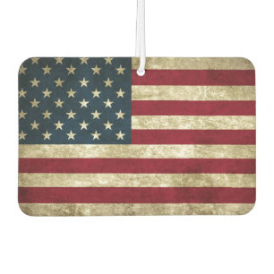 USA Flag Grunge Air Freshener