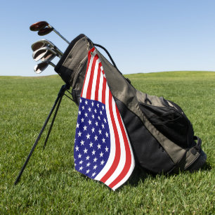USA Flag gtcnt Golf Towel
